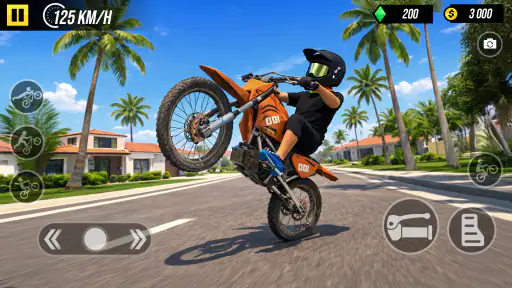 Wheelie Life: Moto Stunt screenshot