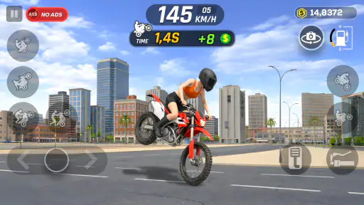 Wheelie Master: Moto Ride 3D screenshot