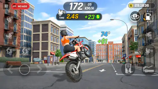 Wheelie Master: Moto Ride 3D screenshot