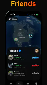 Wheelz - Social Drive Tracker screenshot