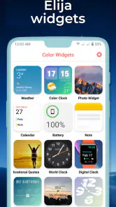 Widgets OS 17 - Color Widgets screenshot