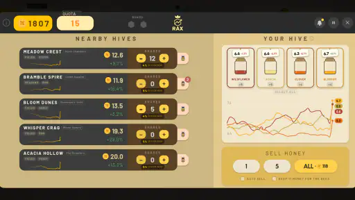 Wild Hive screenshot