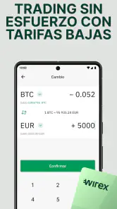Wirex-App de Cripto y Finanzas screenshot