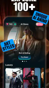 Wizard: AI Photos & AI Filters screenshot