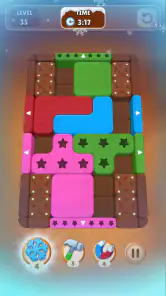 Wood Escape: Color Block screenshot