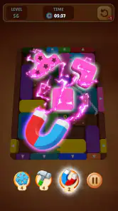 Wood Escape: Color Block screenshot