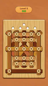Wood Screw Puzzle screenshot