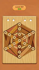 Wood Screw Puzzle screenshot