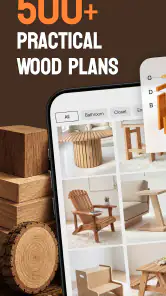 Woodsense: Wood Plans & Guides screenshot