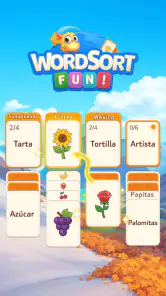 Word Sort Fun - Palabras Grupo screenshot