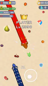 Worms .io Hungry Game screenshot