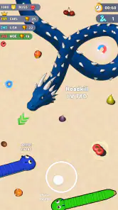 Worms .io Hungry Game screenshot