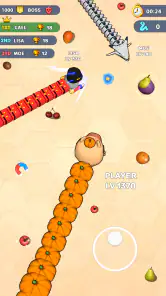 Worms .io Hungry Game screenshot
