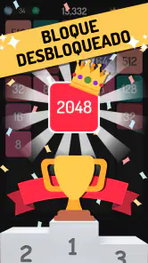 X2 Blocks 2048 Lanza y Fusiona screenshot