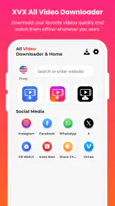 XVX All Video Downloader screenshot