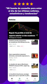 Yahoo Finanzas screenshot