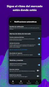 Yahoo Finanzas screenshot