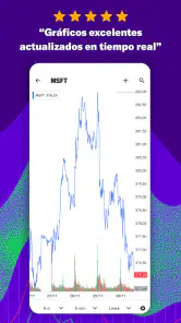 Yahoo Finanzas screenshot