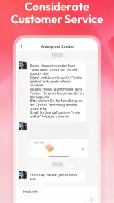 Yepexpress screenshot