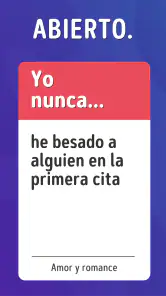 Yo nunca - juego de fiesta screenshot