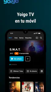 Yoigo TV screenshot
