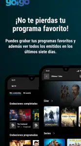 Yoigo TV screenshot