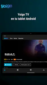 Yoigo TV screenshot