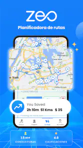 Zeo planificador de rutas screenshot