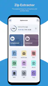 Zip Extractor - UnZIP, UnRAR screenshot