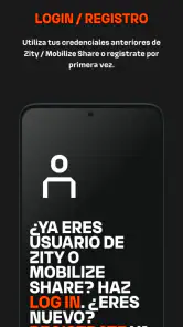 Mobilize share & Zity screenshot