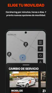 Mobilize share & Zity screenshot
