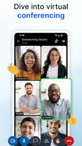 Zoho Meeting - Reuniones línea screenshot