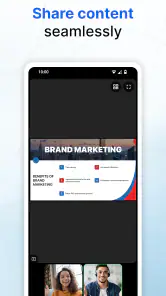 Zoho Meeting - Reuniones línea screenshot