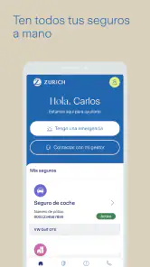 Zurich One Seguros screenshot