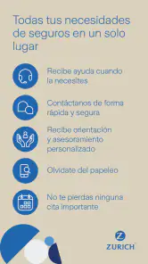 Zurich One Seguros screenshot
