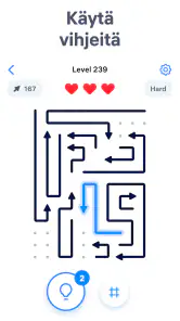 Arrow Puzzle - Nuolipalapeli screenshot