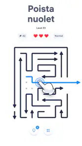 Arrow Puzzle - Nuolipalapeli screenshot