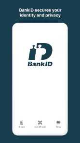 BankID security app screenshot