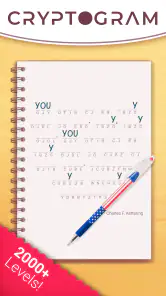 Cryptogram: Word Logic Puzzles screenshot