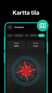 Digitaalinen kompassi screenshot