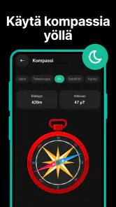 Digitaalinen kompassi screenshot