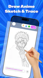 Draw Anime - AR Tracing App screenshot