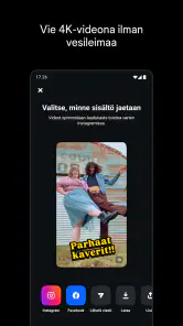 Edits: Videonmuokkausohjelma screenshot