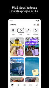Edits: Videonmuokkausohjelma screenshot