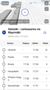 Fintraffic Mobiili screenshot