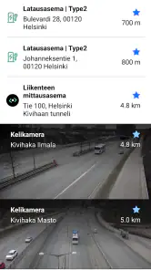 Fintraffic Mobiili screenshot