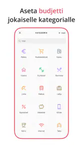 Fleur Budjetti Expense Tracker screenshot