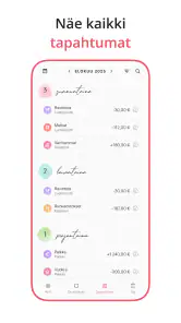 Fleur Budjetti Expense Tracker screenshot