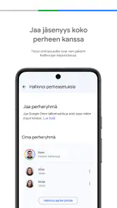 Google One screenshot