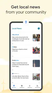 Google Uutiset screenshot